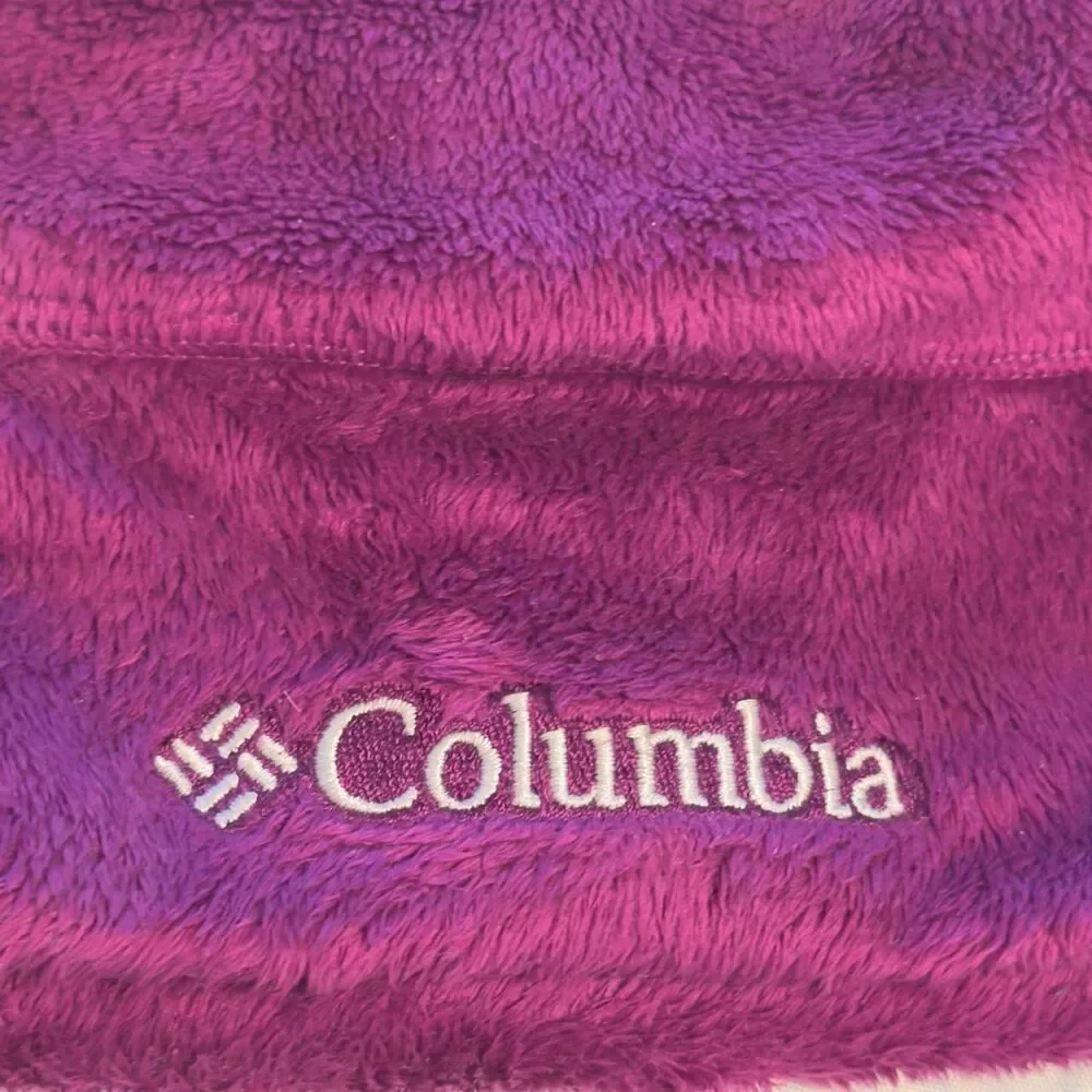 Columbia purple fleece beanie #outdoor #winterwear